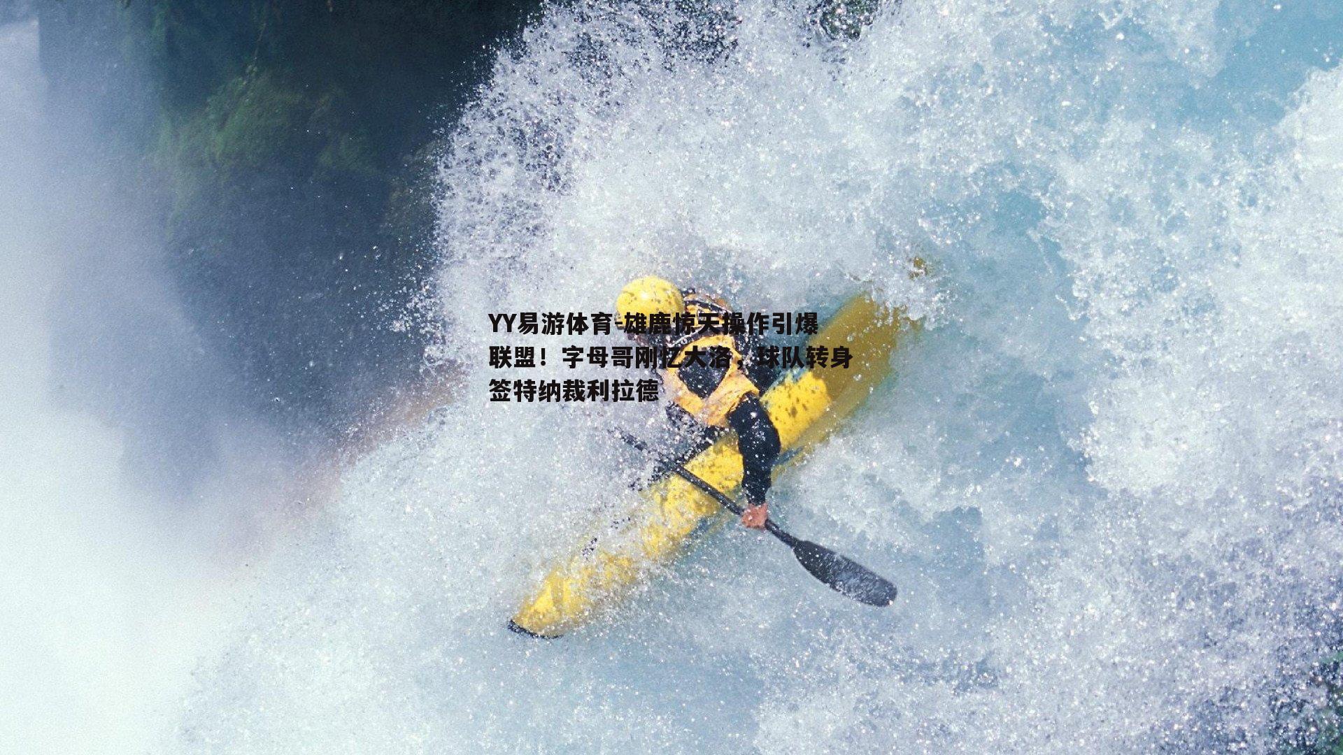 YY易游体育-雄鹿惊天操作引爆联盟！字母哥刚忆大洛，球队转身签特纳裁利拉德